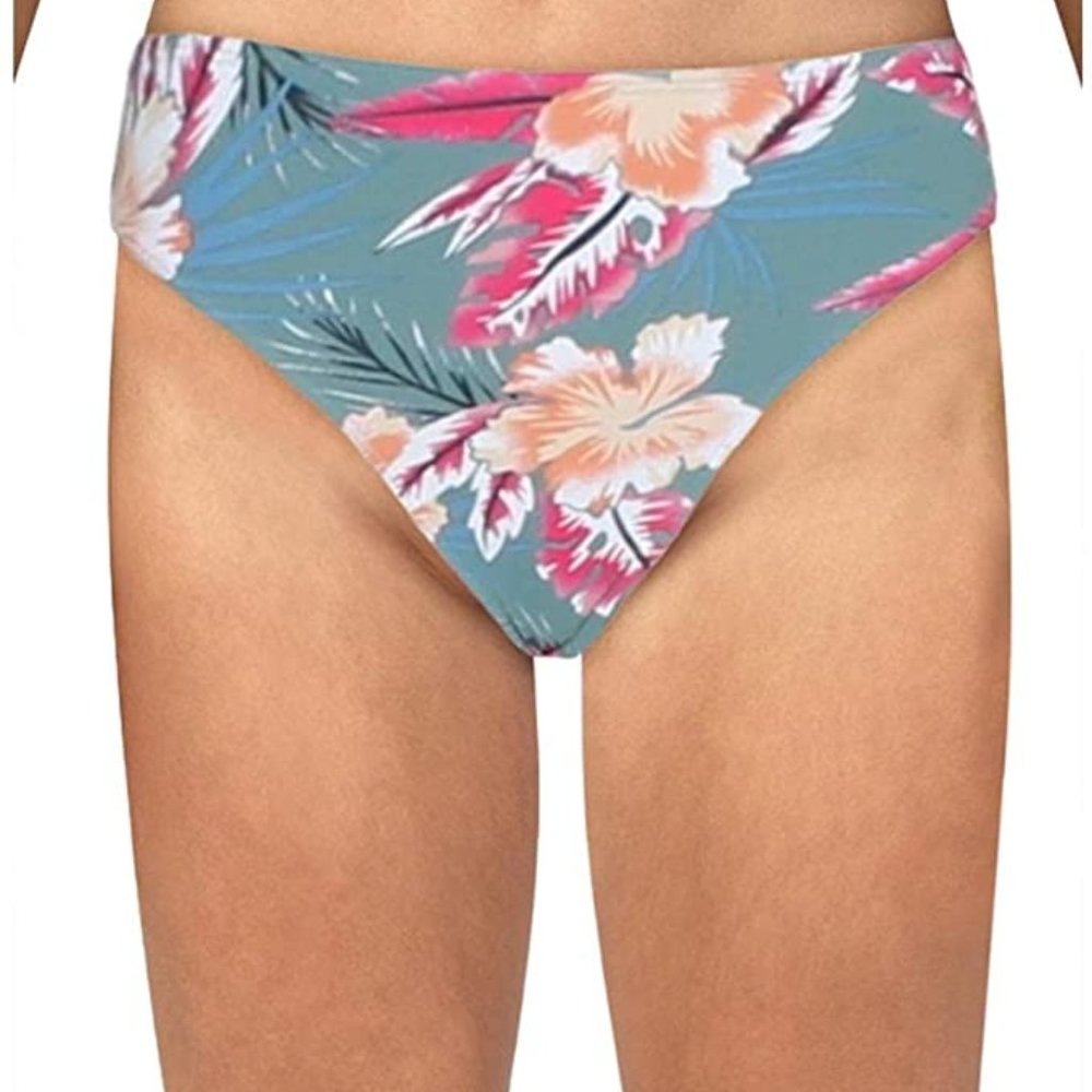 Roxy Beach Classics Florals High Waist Swim Bottom